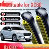 Безкаркасная тихая передняя щетка стеклоочистителя Volvo XC60, одиннадцать слоев, с резиновой полосой