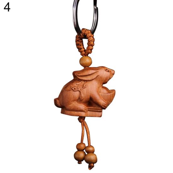 Резьба деревянный кулон брелок для ключей сумка висит декор подарок