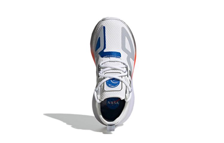 adidas Originals ZX 2K Дышащие Низкие Детские Повседневные Кроссовки Бело-Серые Для Детей Возрастом 3-7 Лет H69032