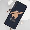Забавный Милый Ленивец Чехол Для Телефона Для Samsung Galaxy S25 S26 Ultra S20 S21 S22 S23 S24 S10 Plus S25 FE Funda Чехол