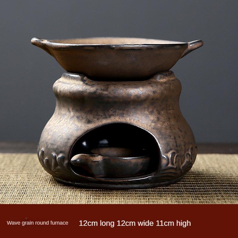 Аромалампа с ложкой для свечи Современный керамический аромадиффузор для ароматерапии, подставка для восковых кубиков, аромалампа для спальни