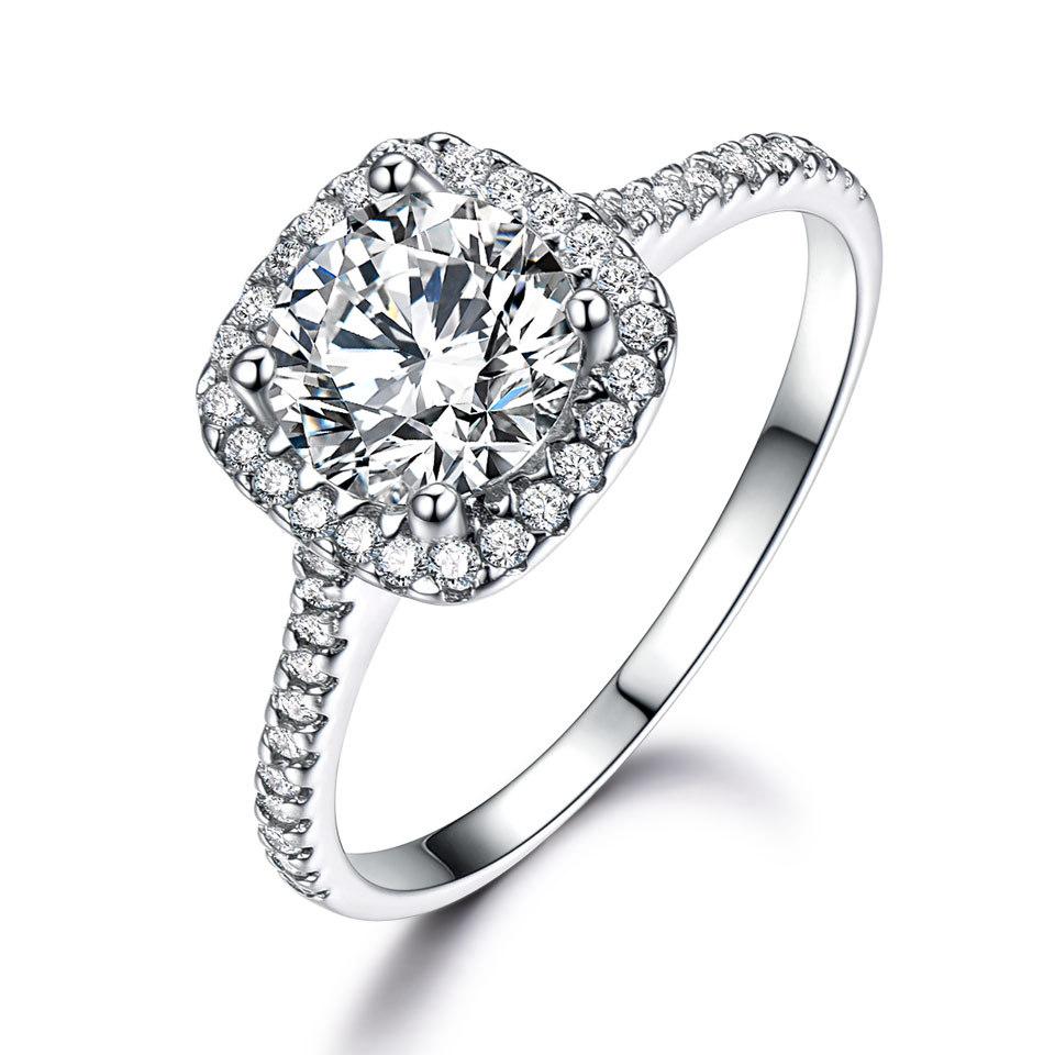 Gica Gema Korean 925 Sterling Silver Fashion Sky BluePersonalized Classic Ring for Women Fine Jewelry Wedding Engagement High Grade Party Gift