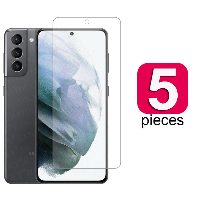 Full HD Clear Tempered Glass Protector For Samsung S21 FE 5G Transparent Screen Protective Film S21FE 5G