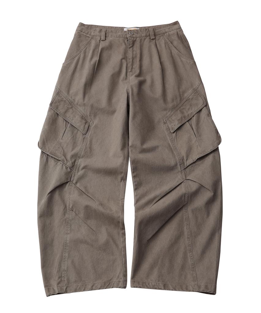 GOLDEN SUNSHINE Washed Cargo Pants_Beige