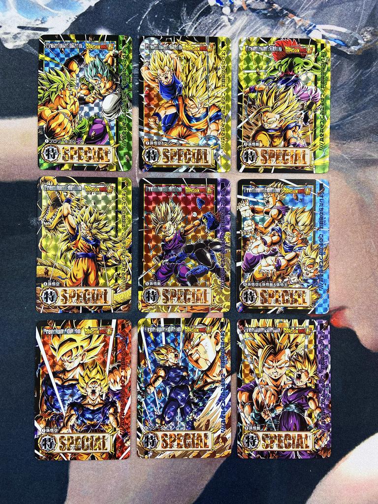 4 шт./комплект Dragon Ball DIY Самоконтроль Коллекционирование Подпись Торговля Флэш-карты Аниме Мультфильм Подарок
