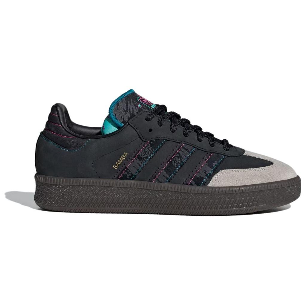 Fefei Ruan x adidas Samba XLG Пакет к Китайскому Новому году Унисекс Кроссовки Черный Основной черный Серый ID1138