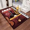 Jazz Festival Music Carpet suitable as a non-slip mat for the living room or bedroom sofa