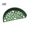Fish Tank Decoration Shrimp Hide Cave Aquarium Hideout Semicircular Shelter with Multiple Holes for Decor