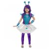 Girls Alien Costume Set