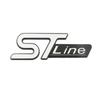 TQ012For FORD ST LINE Logo Front Grill Emblem Badge Car Rear Trunk Sticker Decals Focus Kuga Fiesta Mondeo ESCAPE Ecoboost