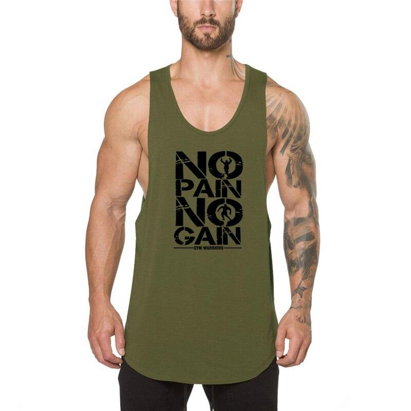 Muscleguys Musculation Vest Bodybuilding Clothing and Fitness Men Undershirt Workout Gyms Tank Tops Weight Lifting Undershirt