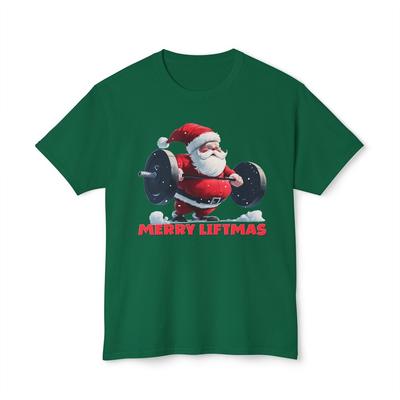 Рождественская футболка Liftmas Santa