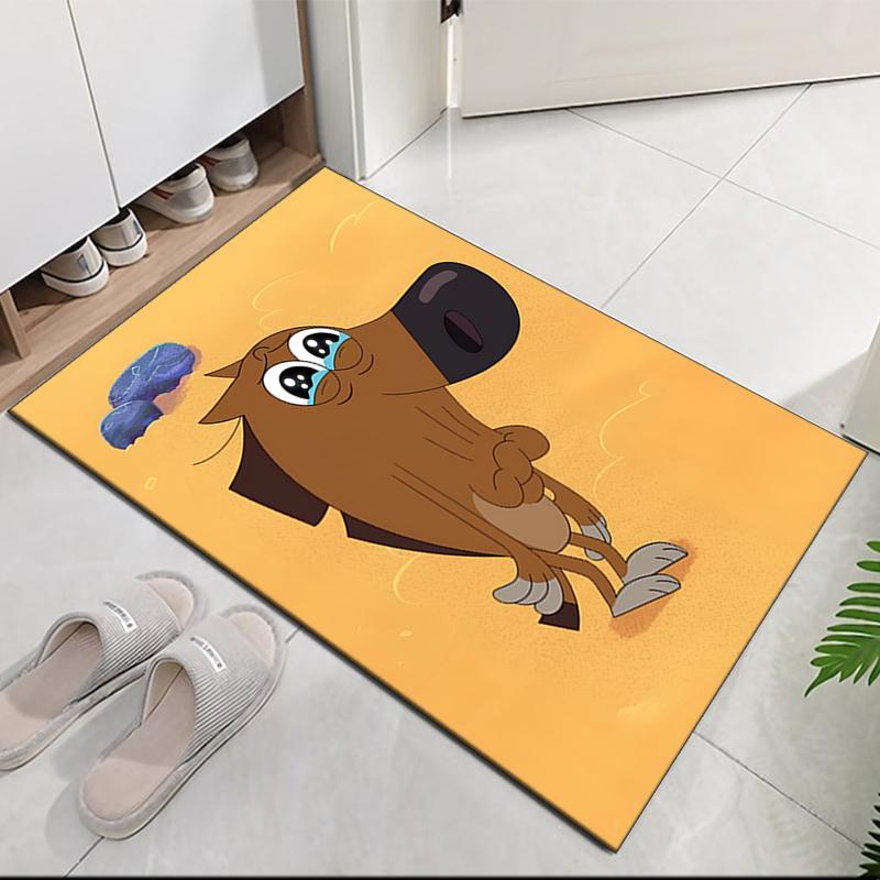 Zig & Sharko Printed Carpetrugfor Office Chair Living Room Bedroom Kitchen Room Decor Gifts