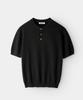 Мужская футболка-henley с коротким рукавом и фактурной вязкой INDUST_4 цвета