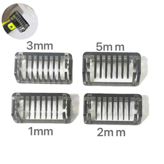 1/2/3/5MM Guide Comb for Philips One Blade QP2520 QP2530 QP2630 QP2620 Electric Trimmer Shaver Attachment Positioning Comb Tool Replacement
