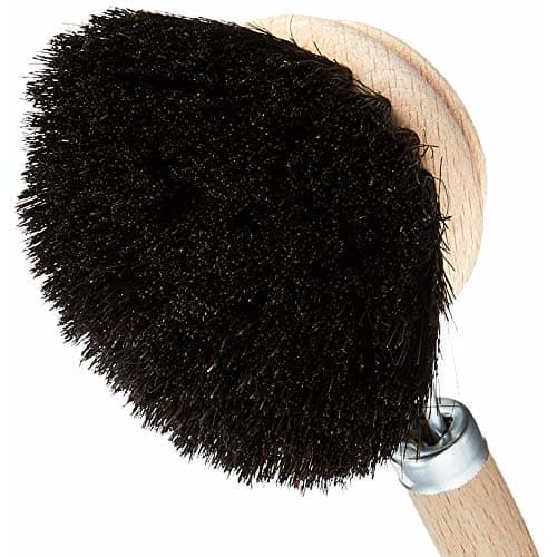 REDECKER/Redecker Handle Kitchen Brush (Soft Horsehair) for Cleaning Pots and Pans