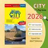 Карта городов Китая в большом издании 2025 года.
