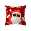Украшение рождественской елки Санта-Клаус с принтом наволочка для дома, гостиной, украшения дивана, подушка, наволочка