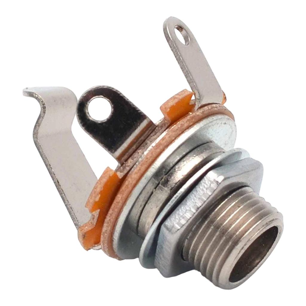 2025 ГОРЯЧЕЕ 6.35мм 1/4' Гнездо Jack Выходная Пластина для Telecaster TL Гитары Гитарные Запчасти Аксессуары