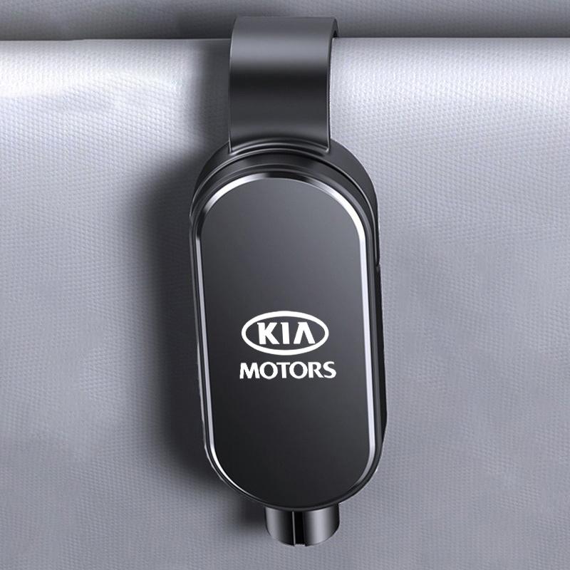 Car Logo Safety Hammer Window Glass Breaker Emergency Escape Tool Accessory (broken window + seat belt cutting function) For KIA