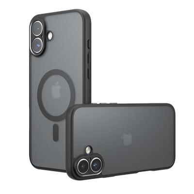 Матовый чехол из мягкого материала с эффектом «кожи» Taralas Magsafe для iPhone