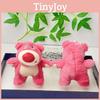 3 Toy Story Series Lotso Huggin Bear Character Toy Plush Doll Keychain Pendant