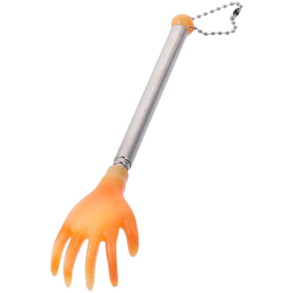 Массажер для когтей из нержавеющей стали против зуда Телескопический инструмент для кошек Практичный массаж спины Главная