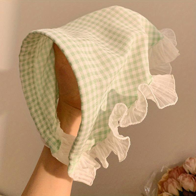 Lace Triangular Hair Scarf Headband Square Headscarf Hairband Turban Bandage Bandana Headband Women Headwarp Hair Accessories