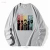 Kaiser Chiefs группа Винтажная футболка Фан Рок-музыка с длинным или коротким рукавом винтажная Стирка Повседневная Мягкая графическая Слегка