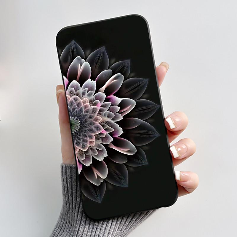 Корпус Для Nokia 106 2G 2023 106 4G 2023 Чехол Эстетичный Роскошный Милый Крутой Мальчики Девочки Мягкий Силикон Черный Матовый Чехол-Бампер для Телефона