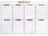 A3 Erasable Magnetic Planner: Monthly, Weekly & Daily Calendar Whiteboard