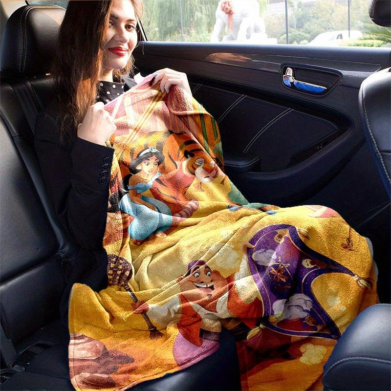 1pc Cartoon Magic Carpet Blanket, Soft Throw Blanket for Bed Couch Sofa