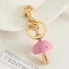 Trend Mushroom Keychain Personality Mushroom Pendant Bag Charm Car Key Chain Exquisite Backpack Decoration Accessories Gifts