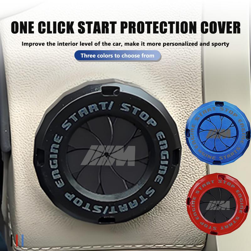 Car Ignition Switch Cover One-touch Start Button Protective Cap For BMW Performance M E87 E30 E46 E28 F35 G20 E93 F20 X3 X xm8