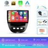 Car Radio Android 14 Carplay Auto Multimedia Player For Peugeot 107 Citroen C1 Toyota Aygo 2005 -2014 DSP Stereo 2din Head Unit