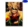 My Hero Academia Poster Retro Kraft Paper Anime Posters and Prints Art Painting Study Home Room Bar Decor Wall Sticker