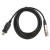 9.8ft USB to XLR Microphone Cable Plug and Play USB Mic Cable  Studio Recording