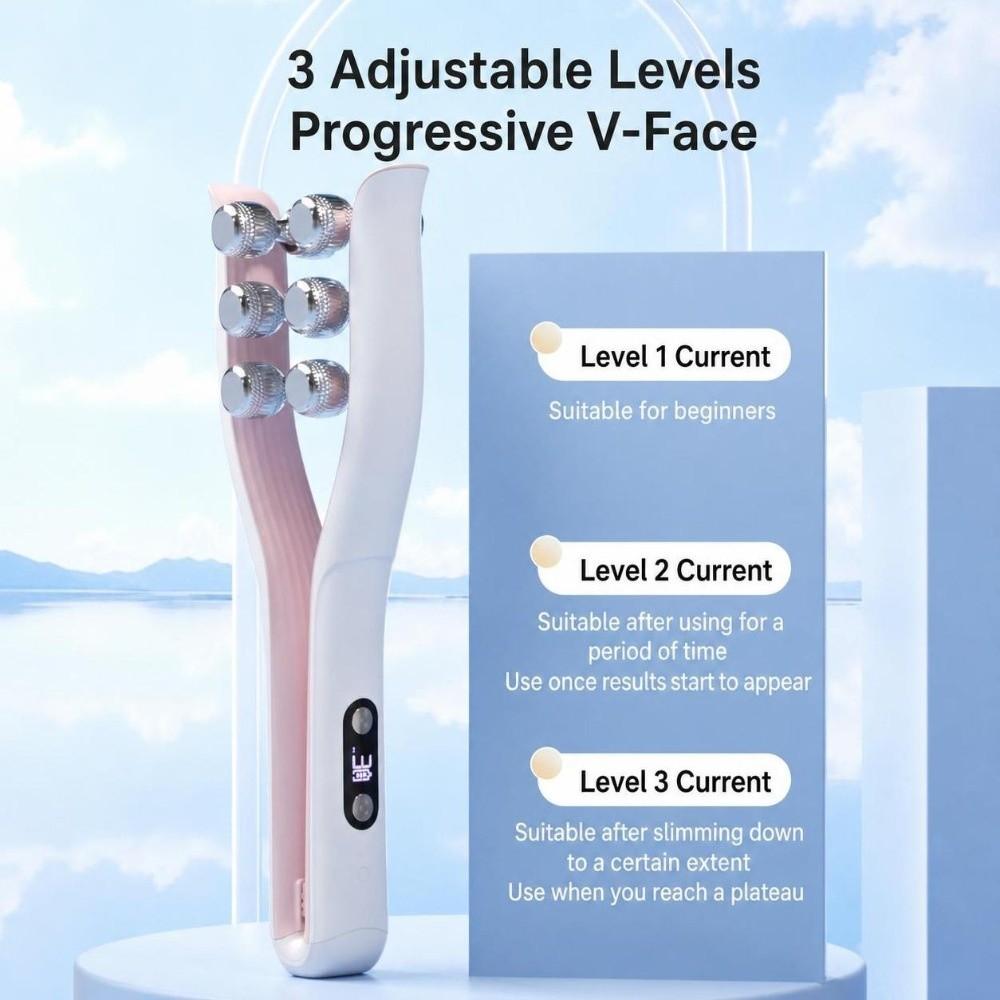 Adjustable Face Roller V-Shape Sculpting V-Shape Massager Skin Lifting Face Massager Face Lifting