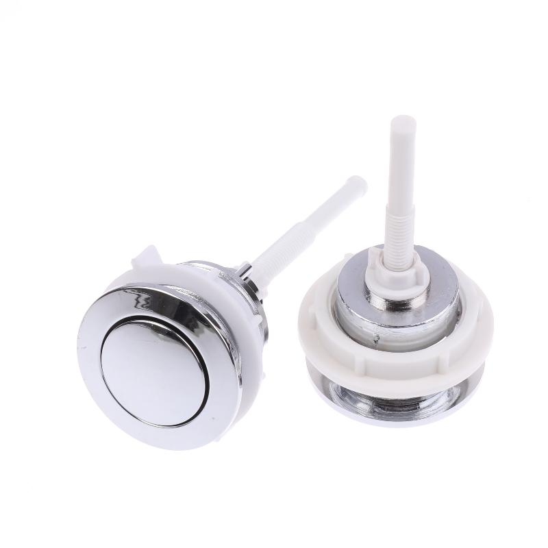 1 Piece Toilet Tank Push Button For Home Toilet Seat Corrosion-Resistant Single Button Toilet Water Tank Accessories