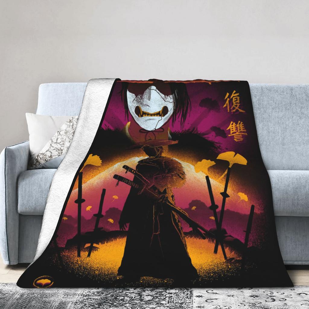 Теплые ОдеялаДетские Взрослые Декоративные Призрак Йотей 2025 Игровое Плед Фланелевое Покрывало Для Домашнего Декора Узор Чехол На Диван