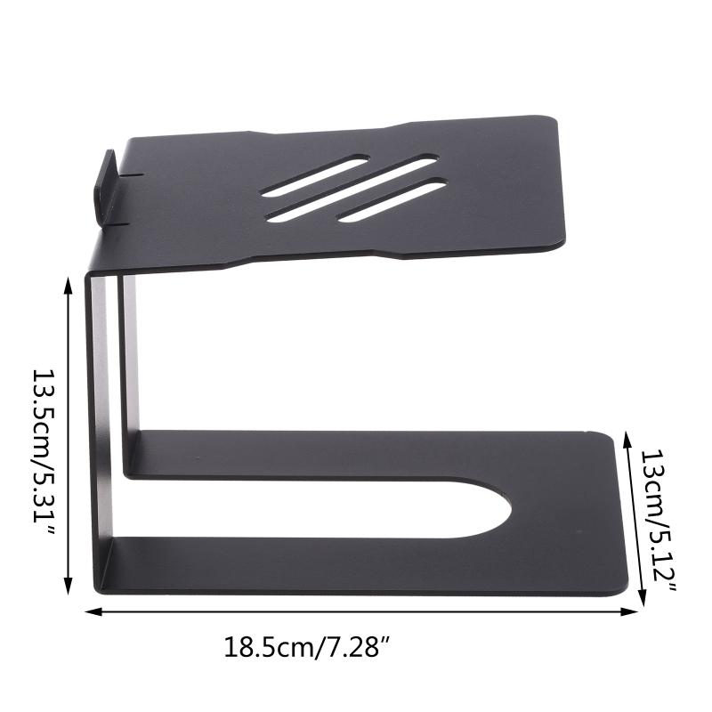 Подставка для настольной акустической системы, металлический С-образный наклонный кронштейн, настольный держатель для компьютерных колонок