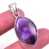 Подвеска из натурального аметиста, ручная работа, из стерлингового серебра 925 пробы, 1,50 дюйма, t7Y44