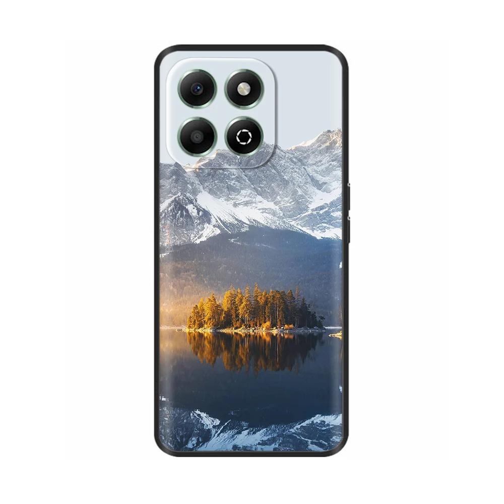 Чехол для телефона Honor X6b Чехол Бабочка Жидкий силикон Полная защита Задняя крышка для Honor X6b X 6b HonorX6b JDY-LX1 JDY-LX2