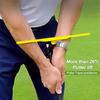 T-Shaped Golf Putting Training Aid High Durability Reusable Compact Size Lightweight Left Right-Handed Golf Putting Tool