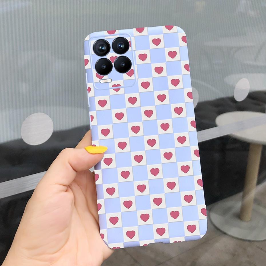 Чехол для Realme 8 Лавандовый Подсолнух Силиконовая Задняя Крышка Для Realme 8 Pro 8i Realme8 4G RMX3085 Мягкий ТПУ Чехол для Телефона Роскошный Чехол