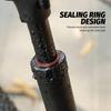 TOSEEK 3D Forging 6061-T6 High Strength Aluminum Adjustable Hardness Shock Absorption Bicycle Seatpost 400mm 27.2 31.6mm for MTB