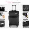 Large Capacity Oxford Cloth Trolley: 20-30 Inch Suitcase with Universal Wheels and Password Lock for Men and Women, Ideal for Business Travel.