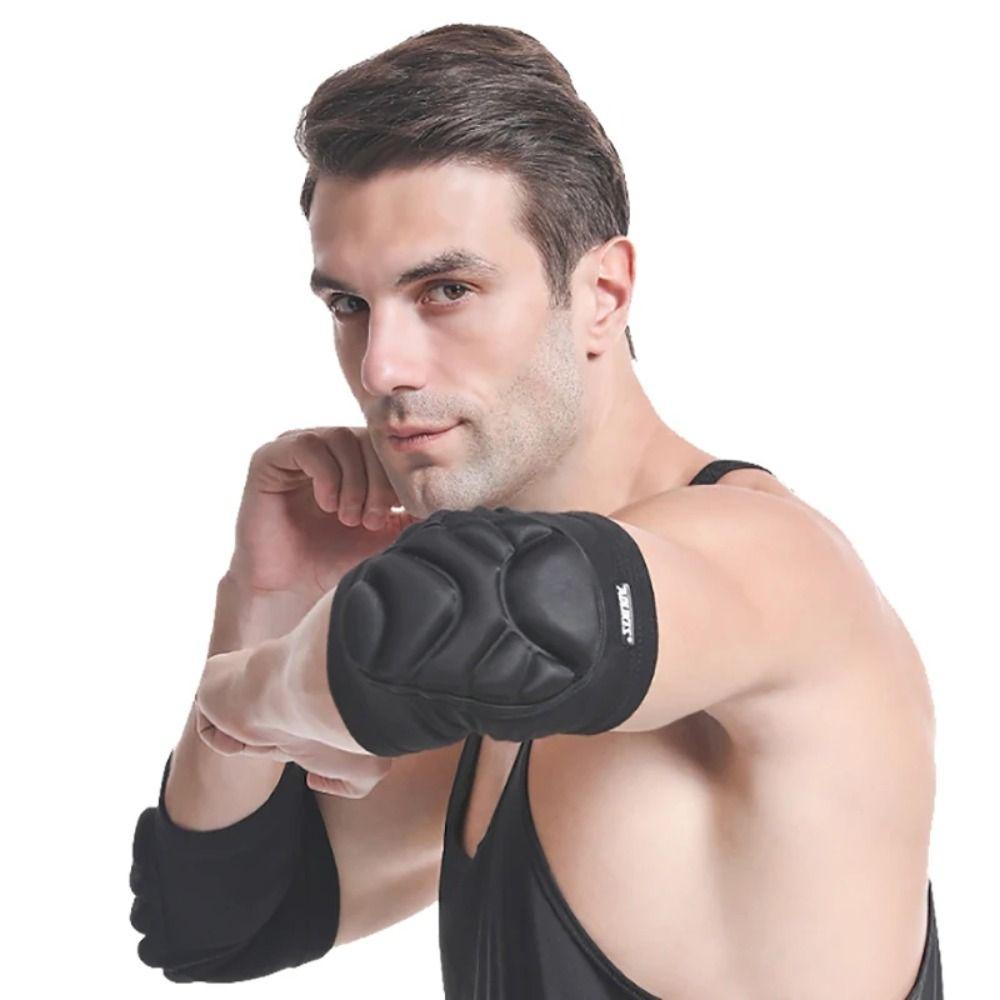 Anti-collision Elbow Pads Compression Elbow Brace Sports Safety Elbow Protector  Volleyball