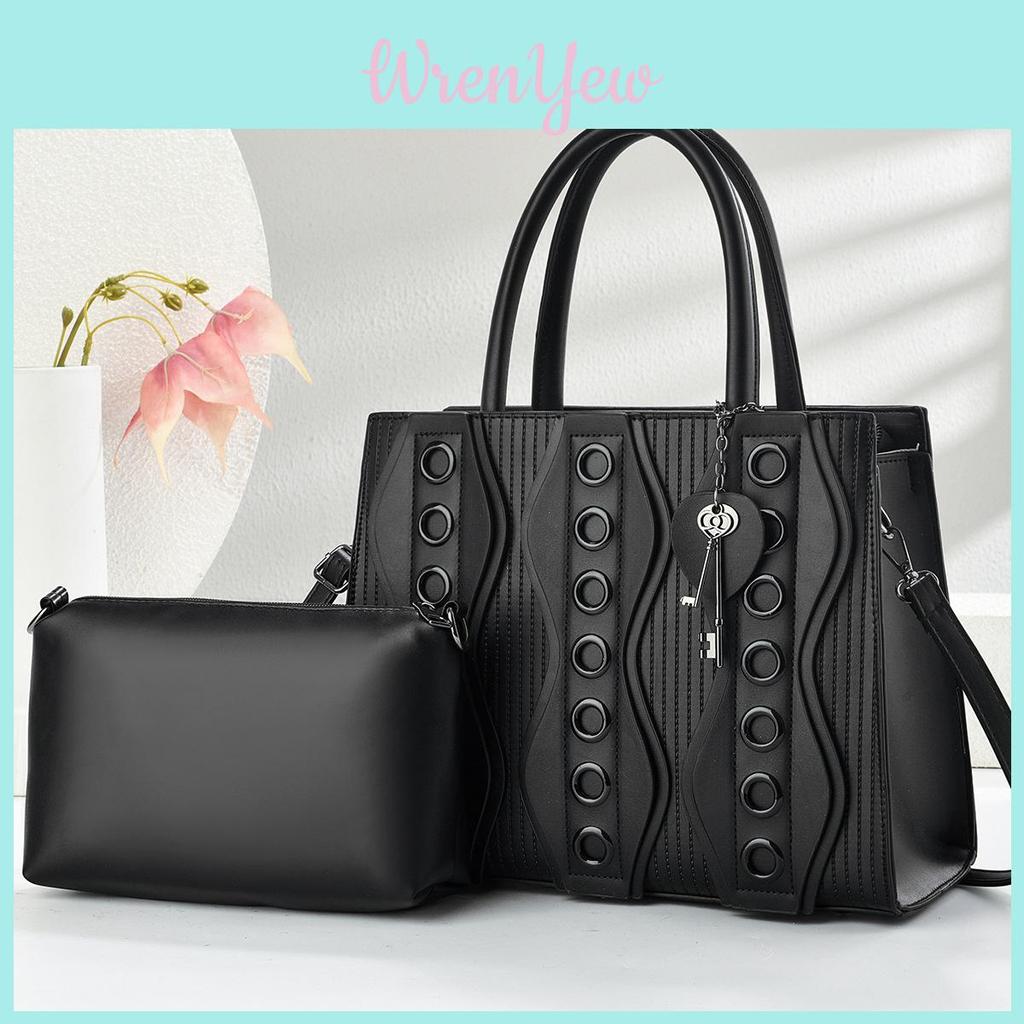 Modern Pu Single Shoulder Bag With Zipper Closure And Inside Pockets For Women
