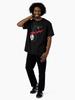Captain Tsubasa Stickman Football Shoot Oversized Unisex T-Shirt